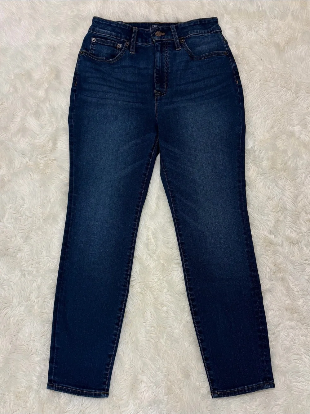 NEW! J. CREW CURVY 10 HIGH-RISE SKINNY JEANS
